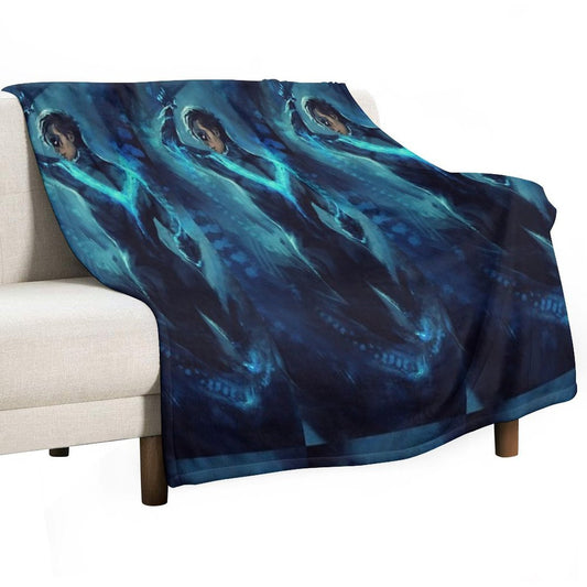 Nightwing Throw Blanket