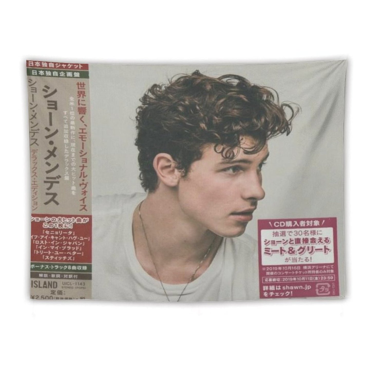 Shawn Mendes {Japan Deluxe Edition) Tapestry