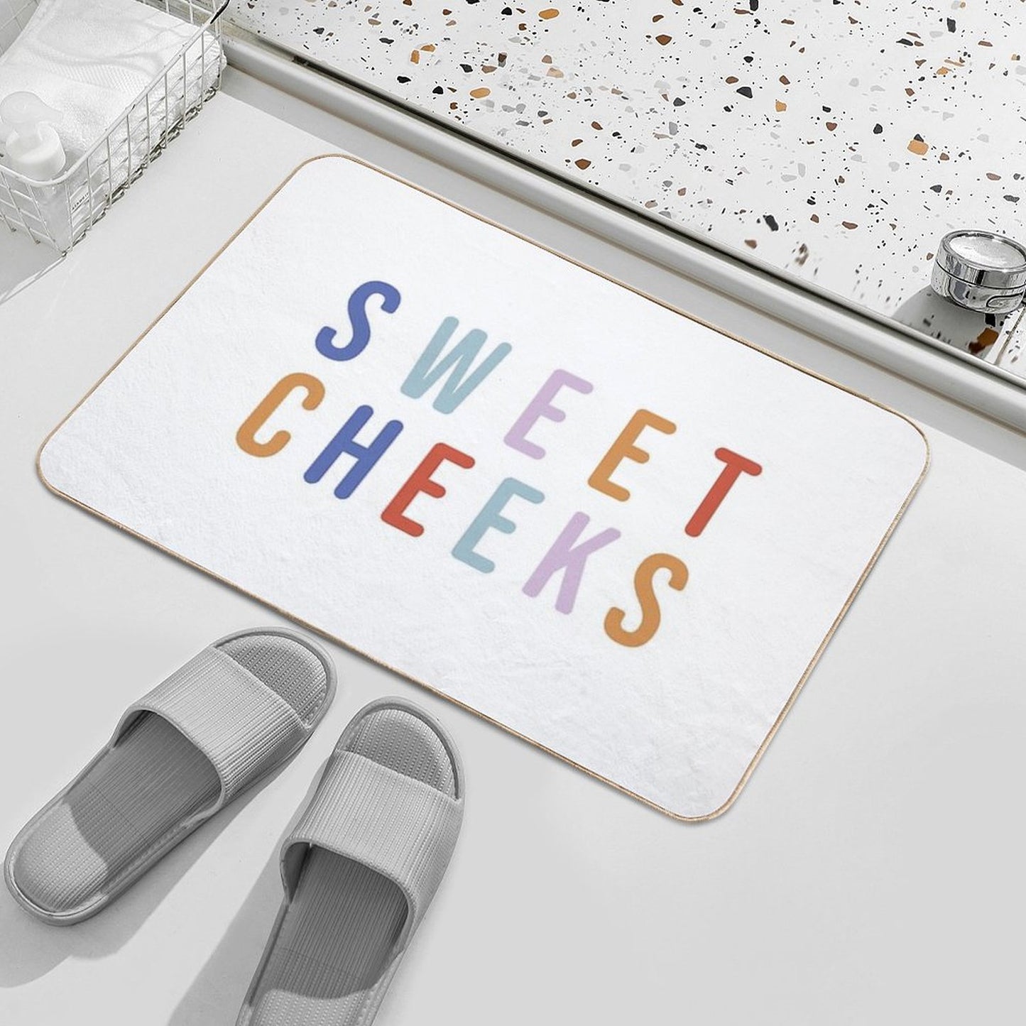 Sweet Cheeks Bath Mat
