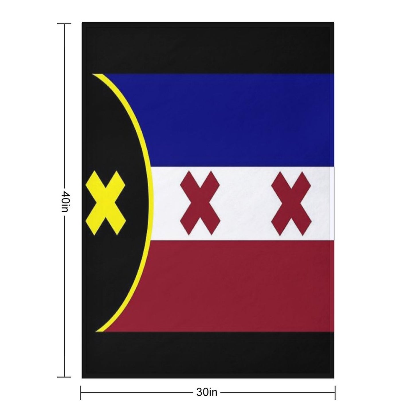 Lmanberg Flag Throw Blanket