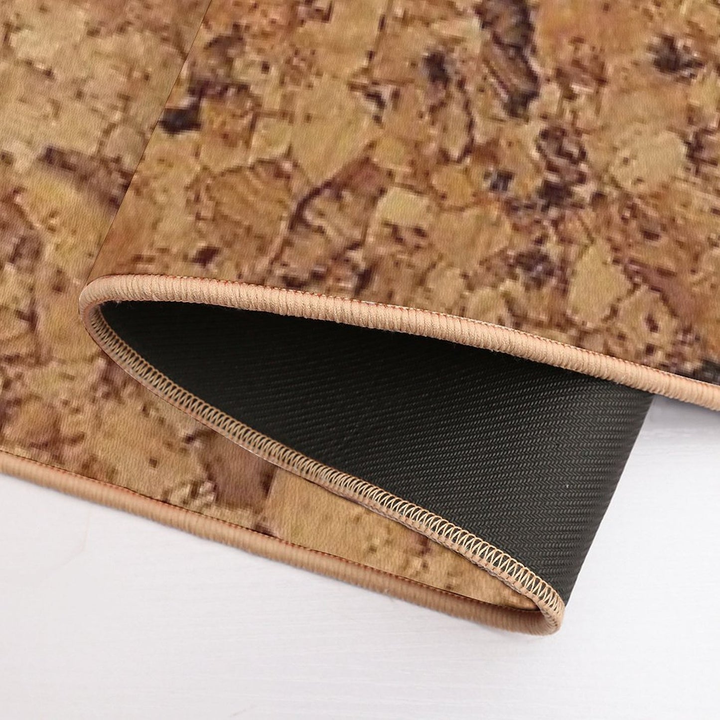 Cork Texture Bath Mat