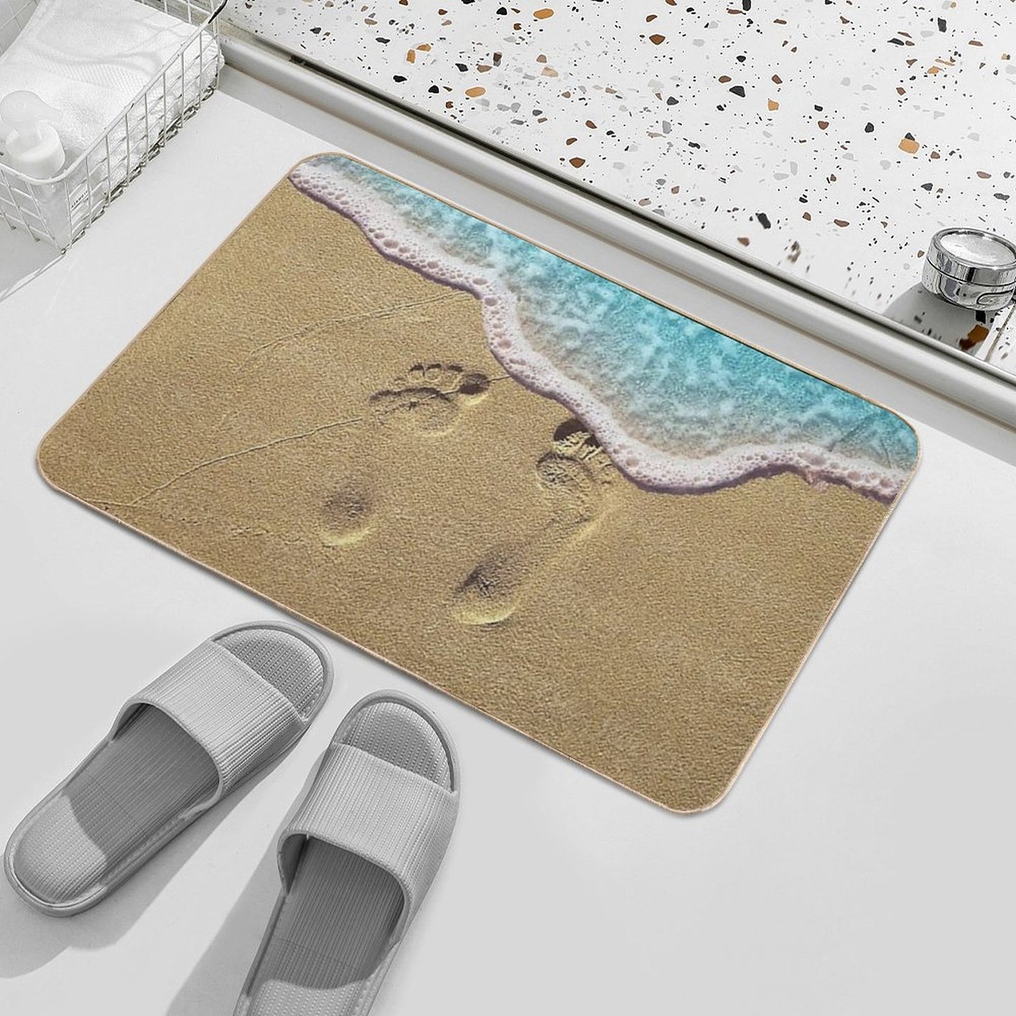 Beach Feet Bath Mat