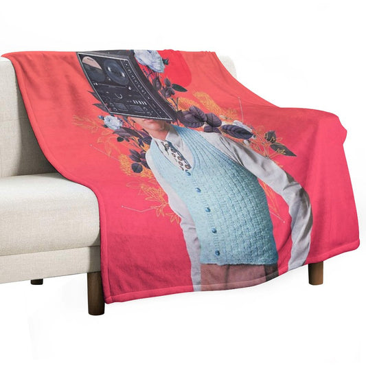Phonohead Throw Blanket