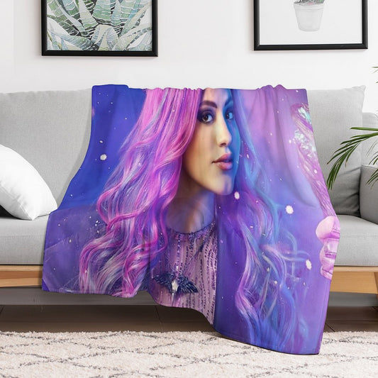 Audrey Descendants 3 Throw Blanket