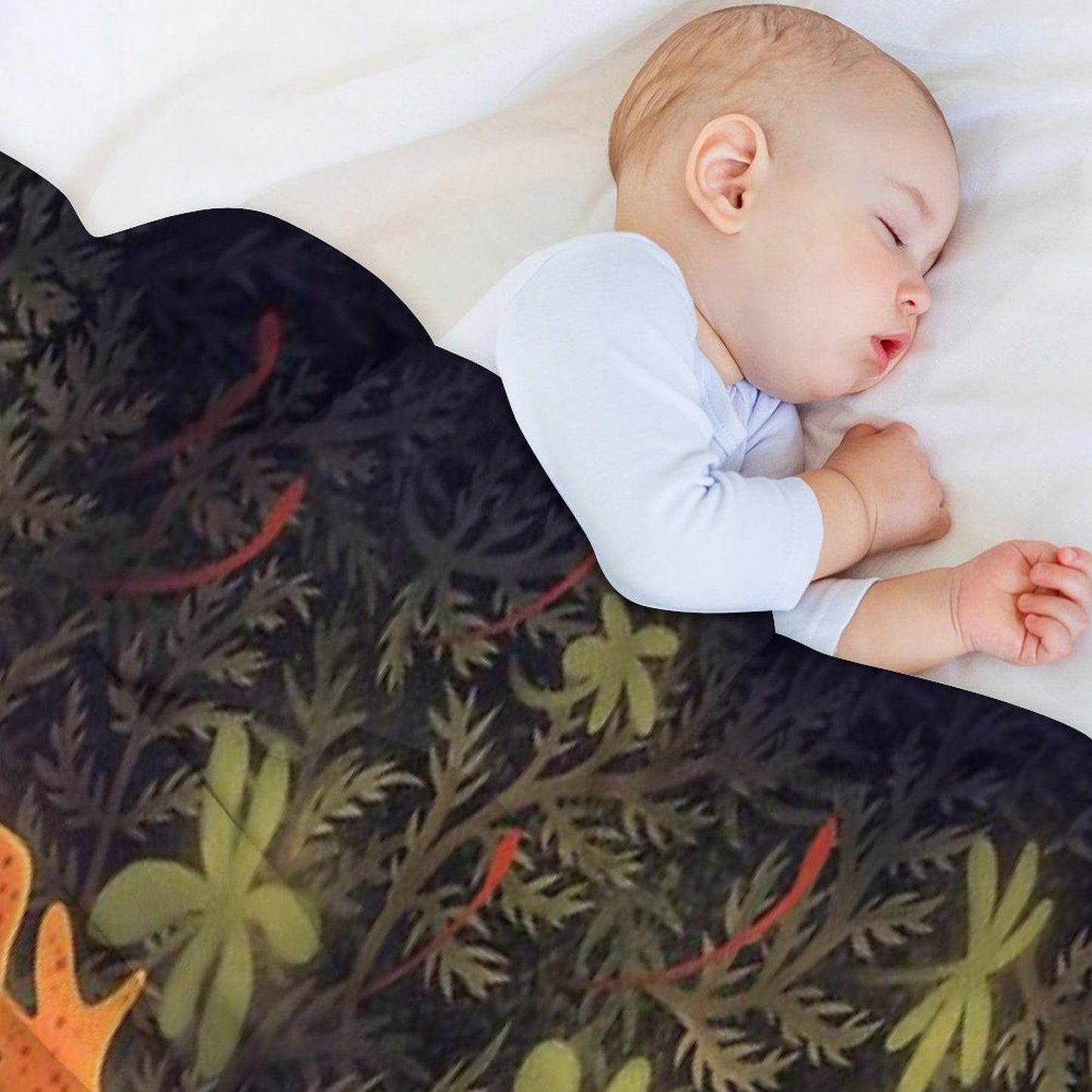 Red Spotted Newt Throw Blanket