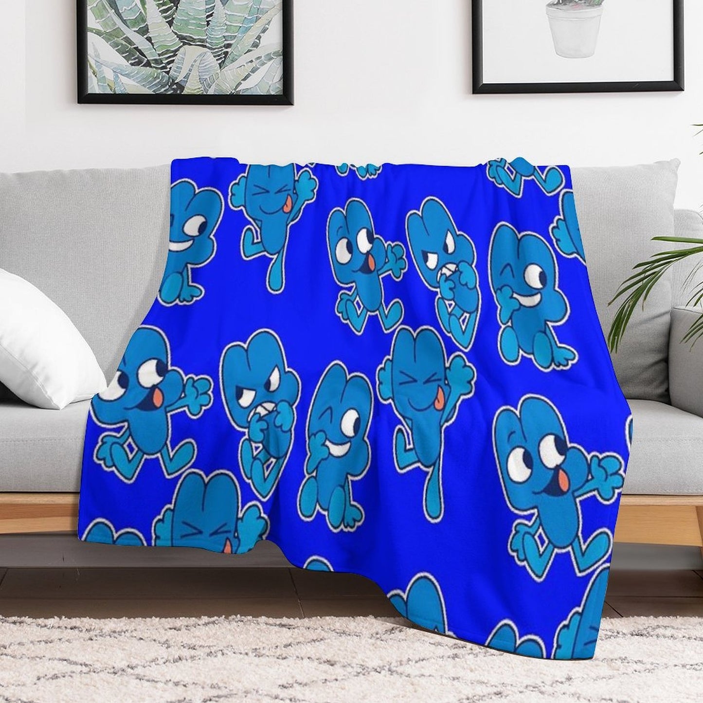 Four BFB Throw Blanket