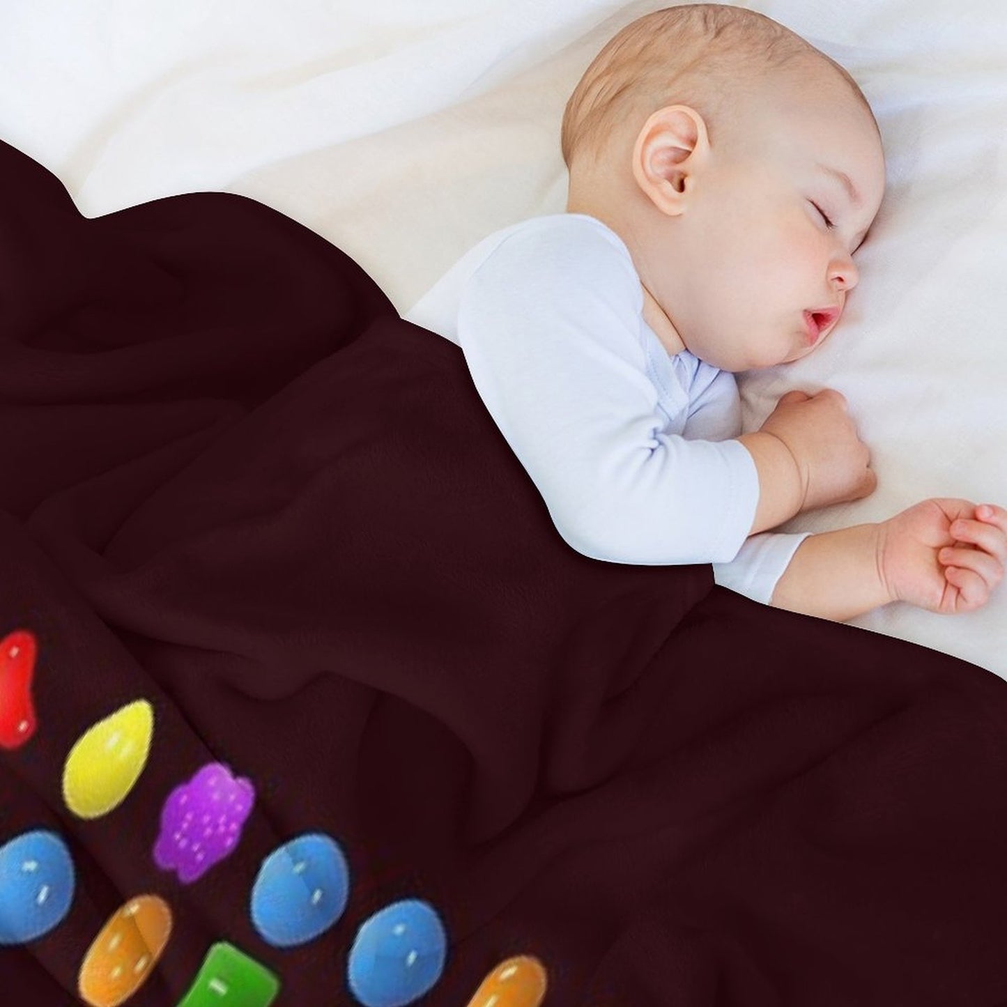 New Candy Crush Saga Throw Blanket
