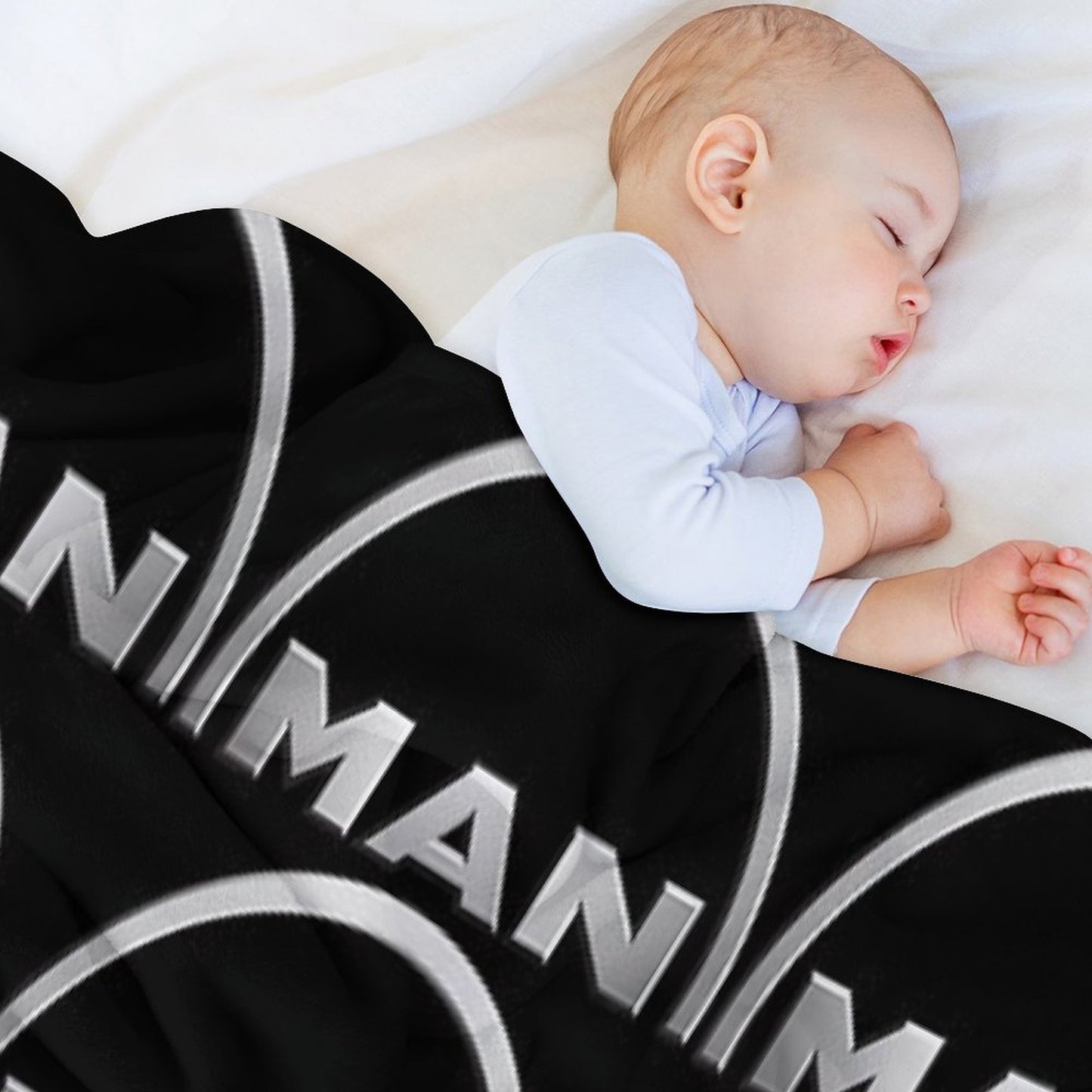 MAN Logo Throw Blanket