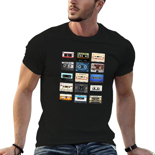 #Music Rolled Sleeves T-Shirt