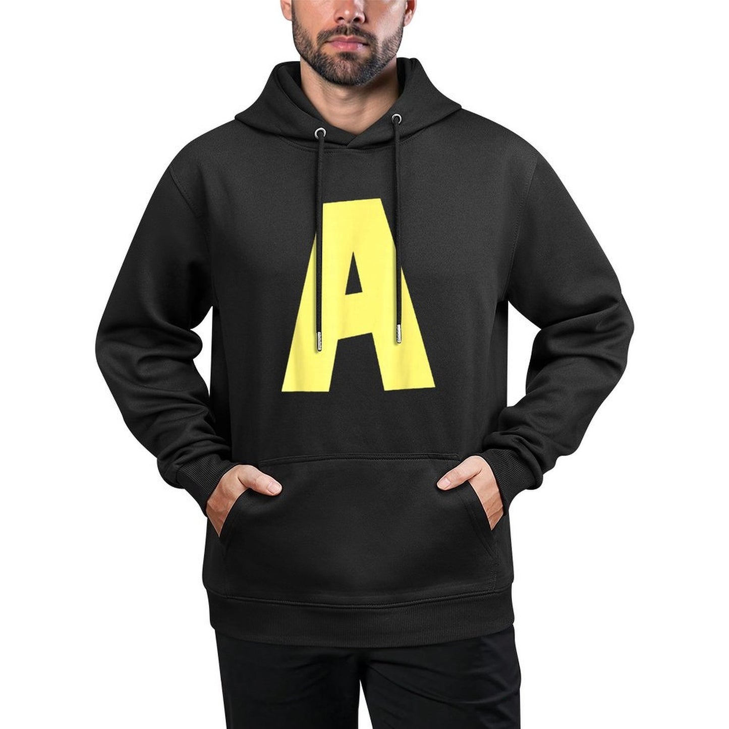 Letter A Funny Group Matching Halloween for Women Men Kids Durable Construction Hoodie