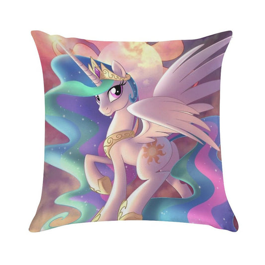 Deity of The Dawn Soft Fade-Resistant Throw Pillow