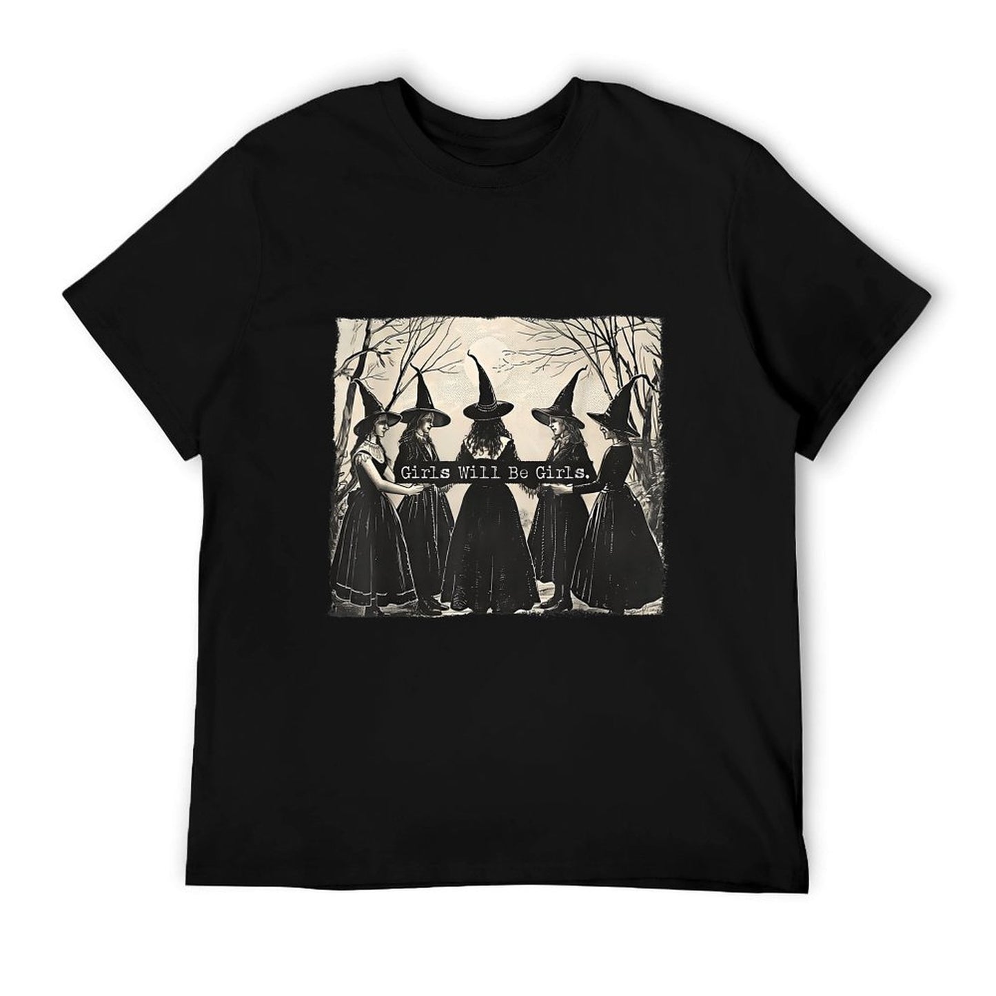 Girl Will Be Girl, Funny Witch, Witchy Vibes T-Shirt