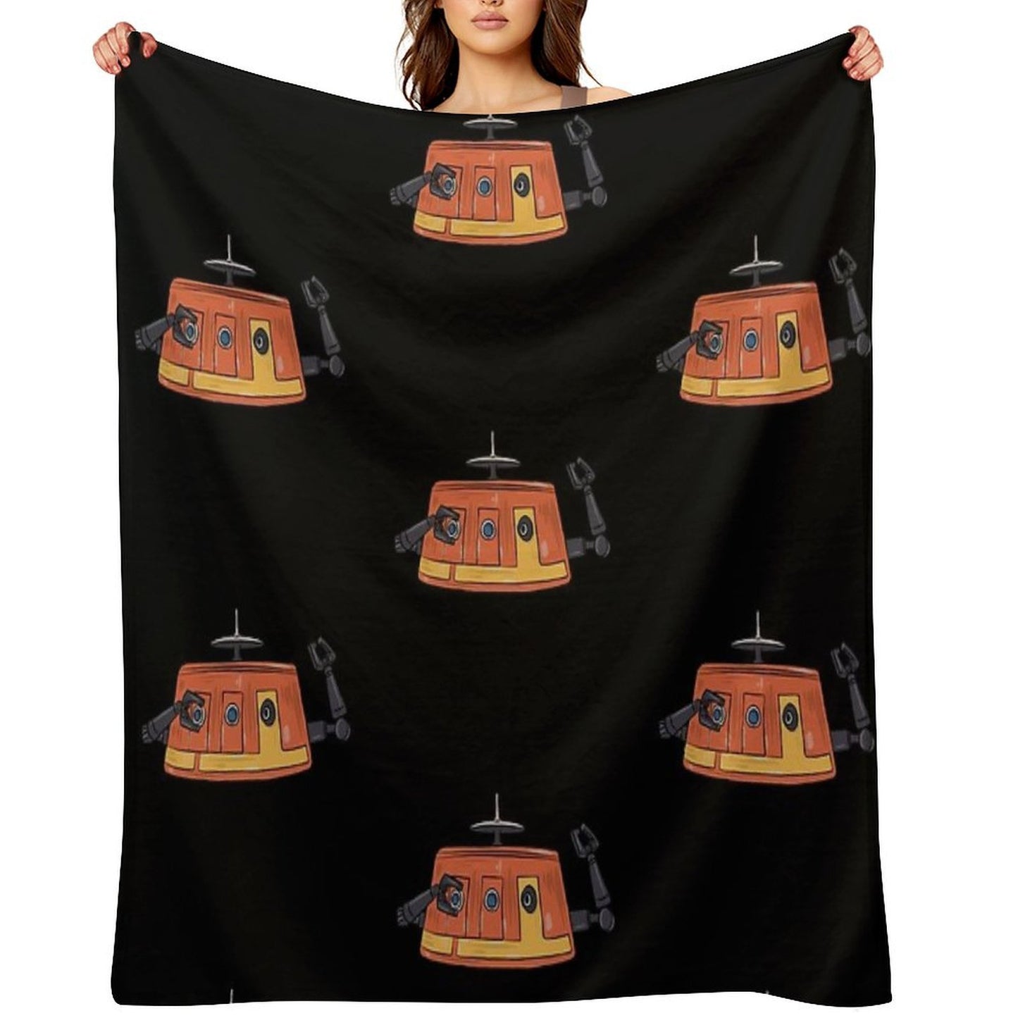Chopper Throw Blanket