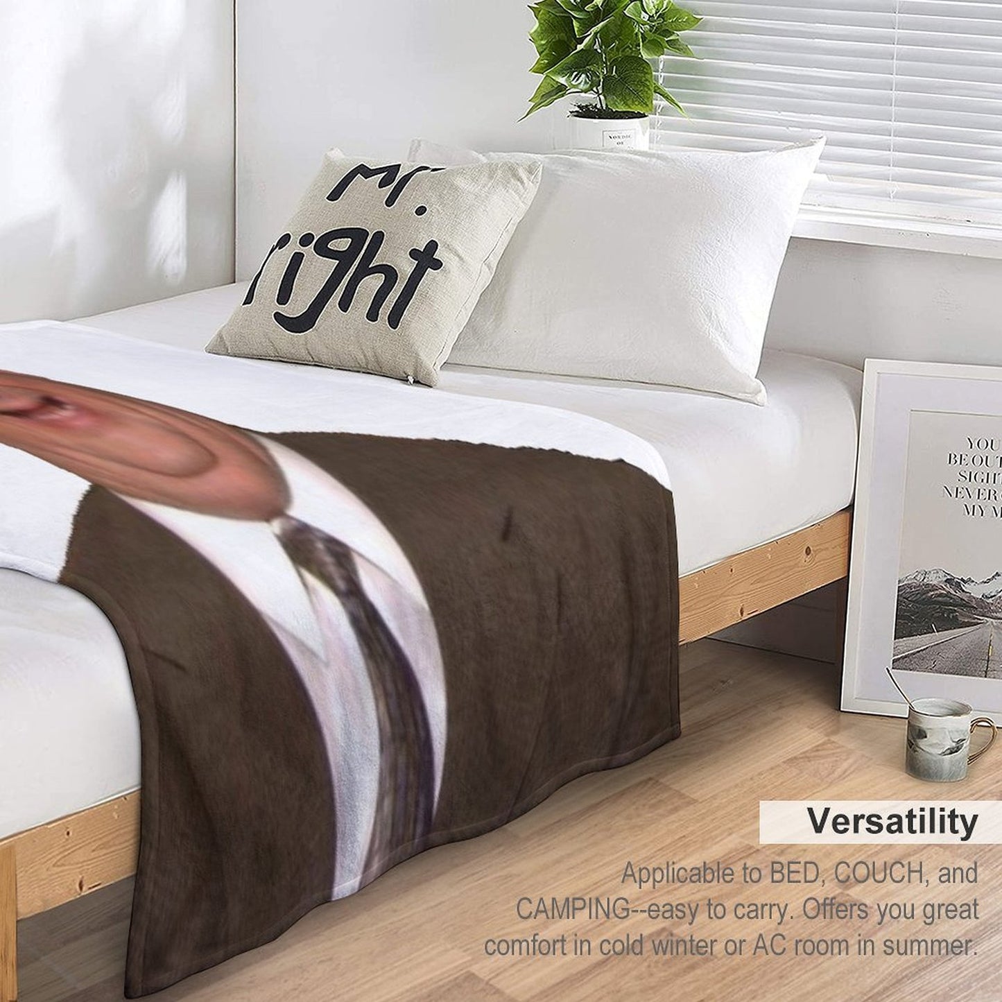 Kevin The Office Throw Blanket