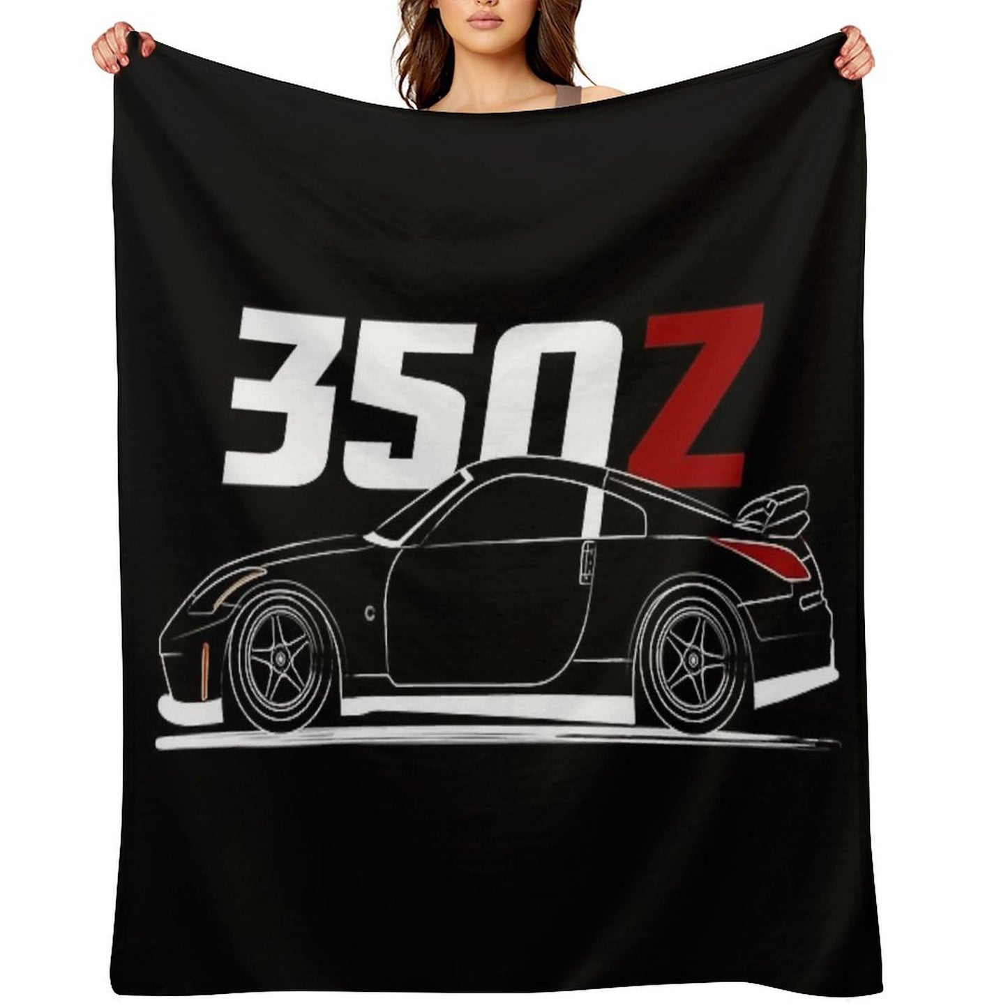 JDM 350 Z Throw Blanket