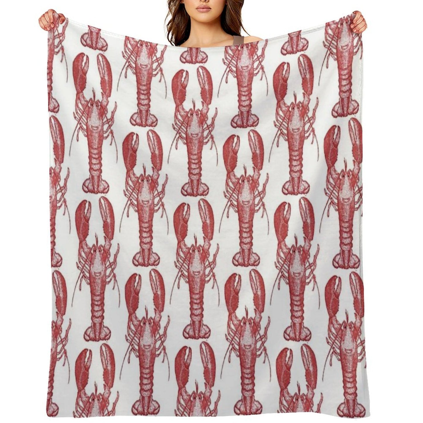 Lobster Throw Blanket