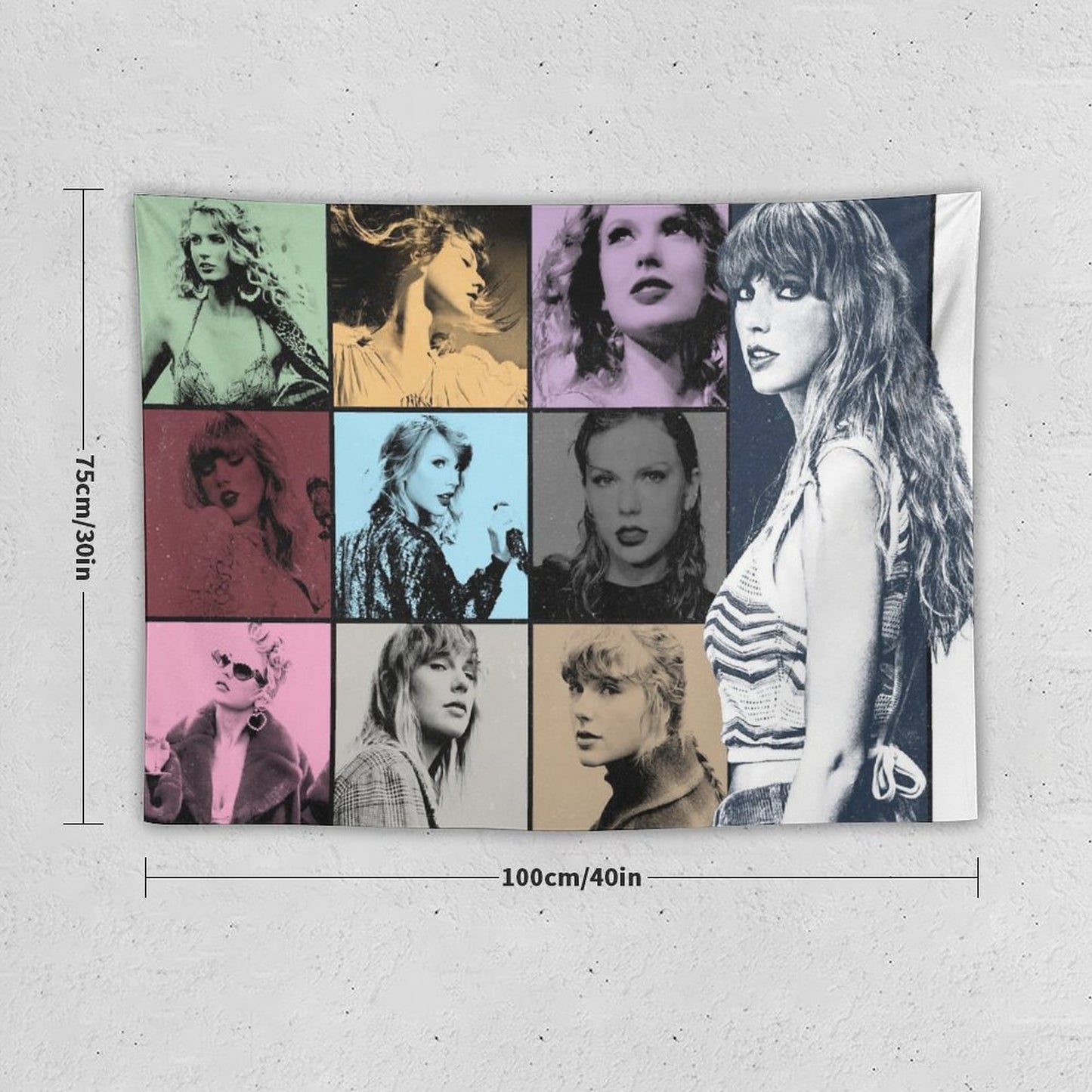 Eras Tour Horizontal Tapestry