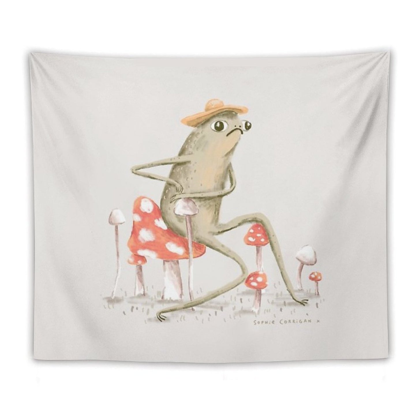 Awkward Toad Tapestry