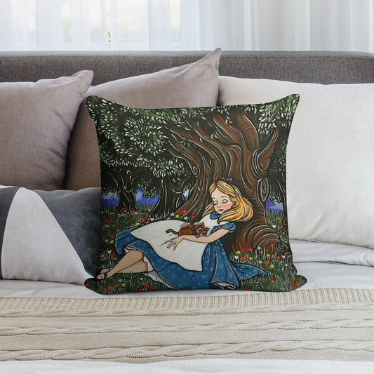 - Alice #2 - Soft Easy Maintenance Throw Pillow