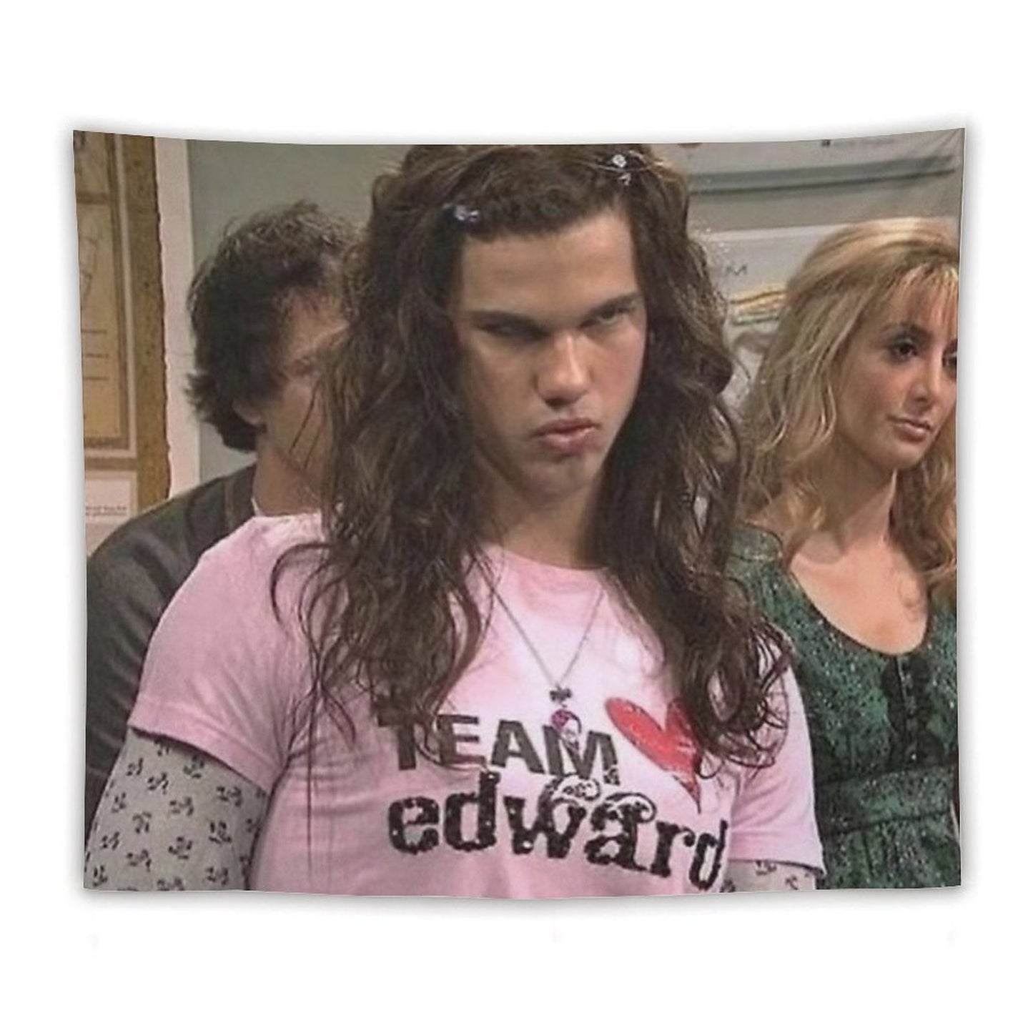 Team Edward-- Jacob Tapestry