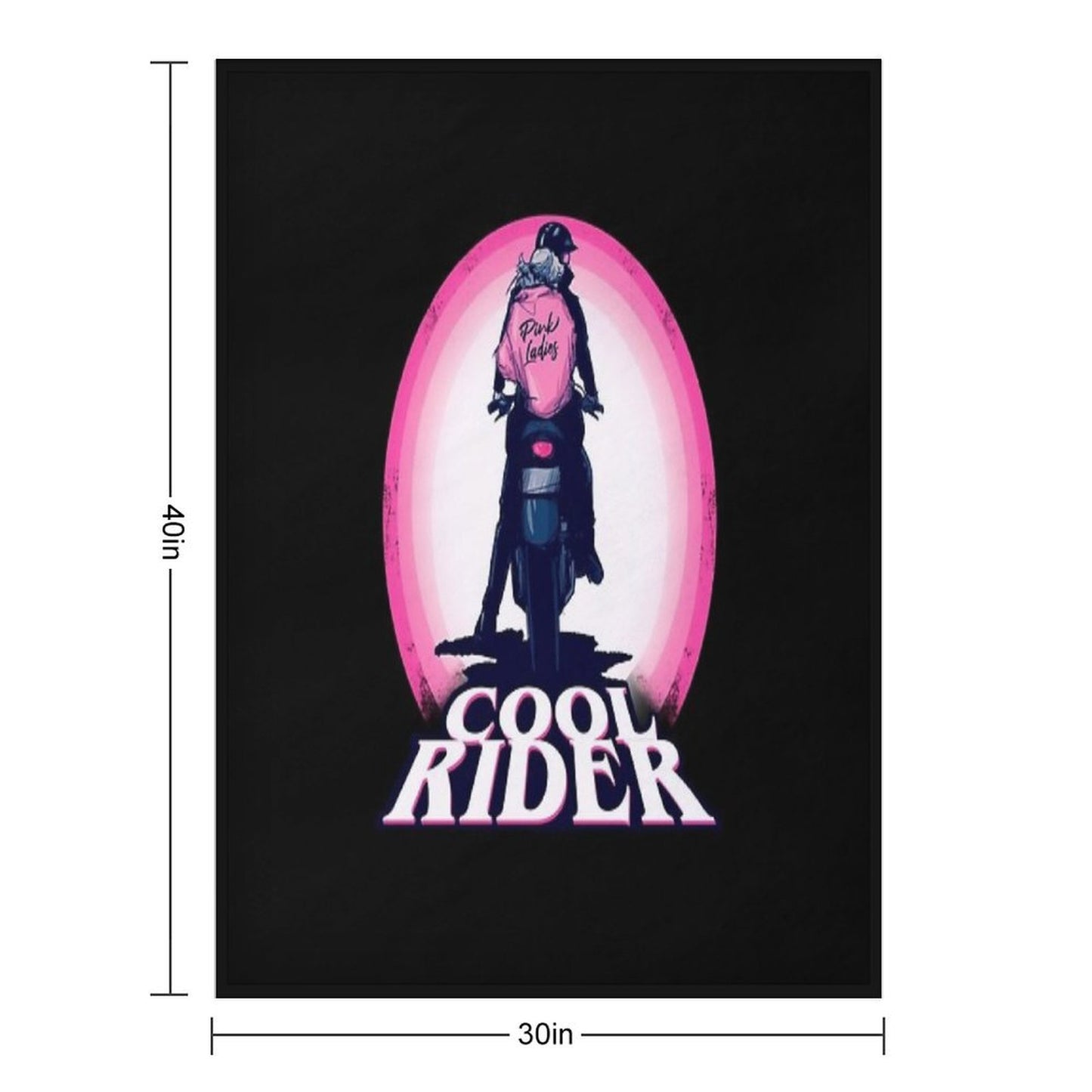 Cool Rider Throw Blanket