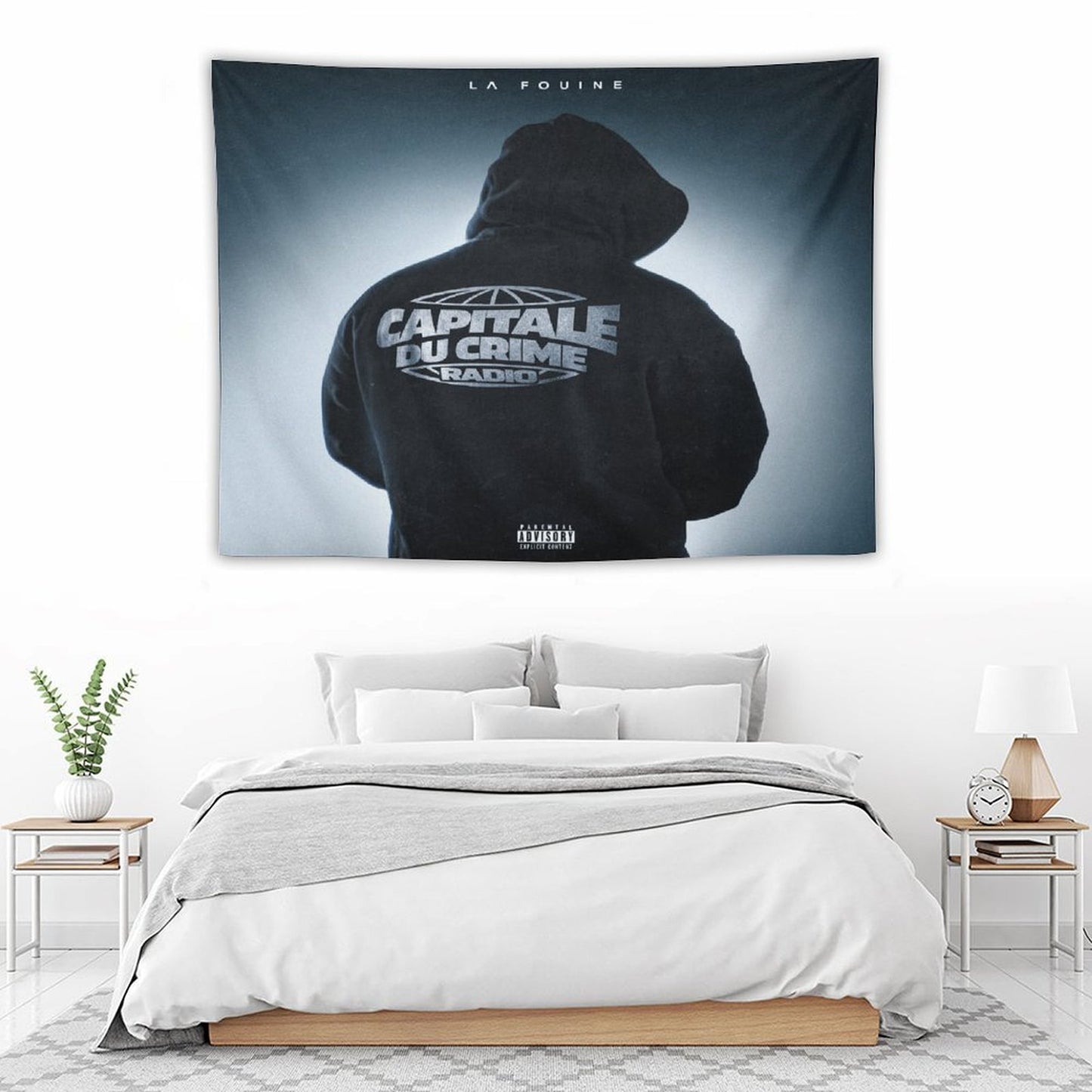 CAPITALE DU CRIME RADIO Tapestry