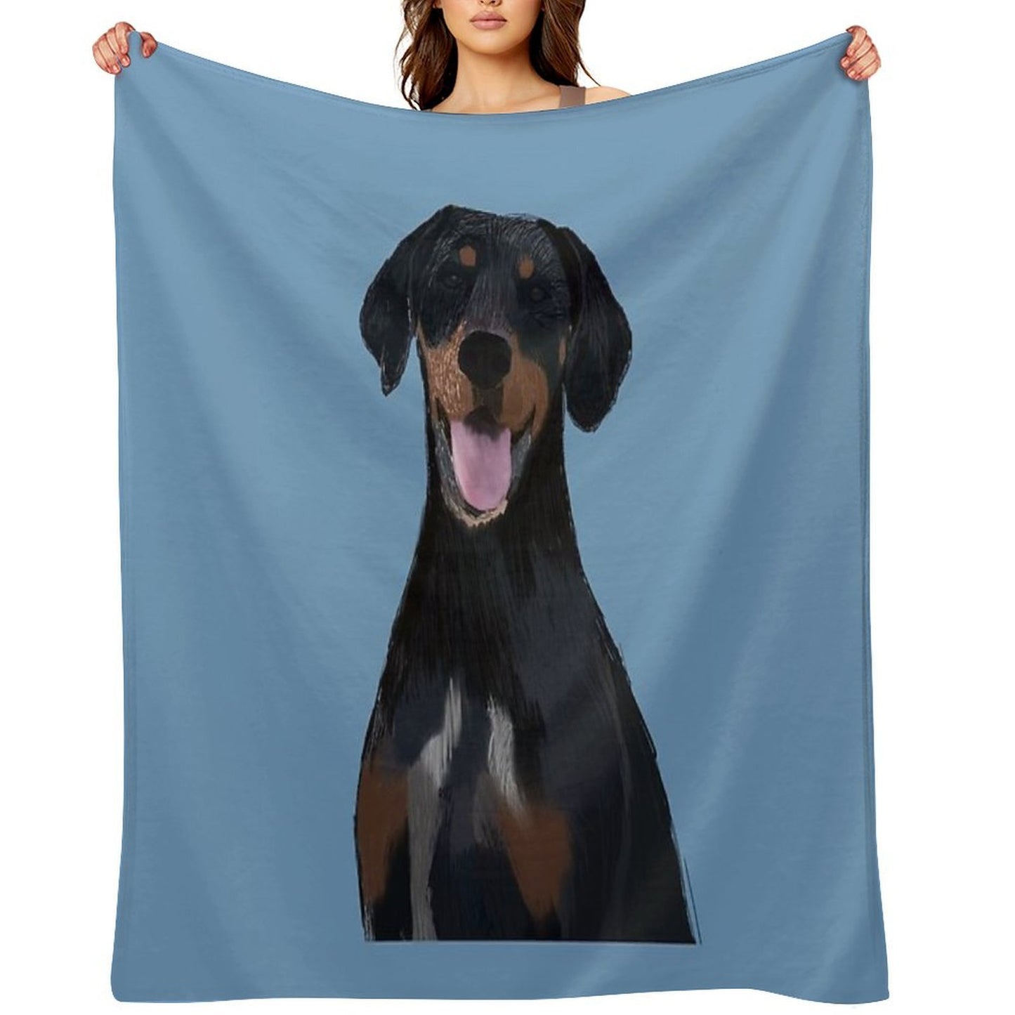 The Dog Throw Blanket