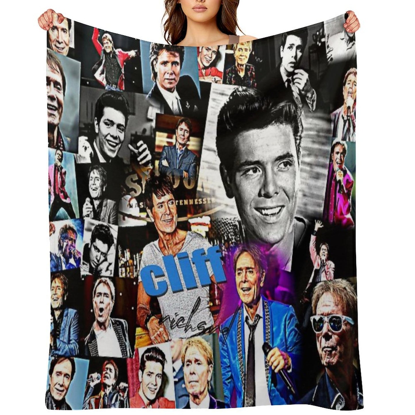 Cliff Richard Throw Blanket