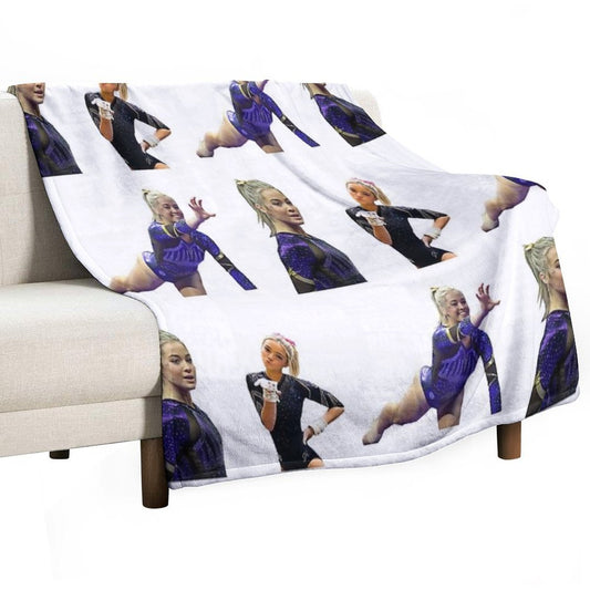 Livvy Olivia Dunne Pack Throw Blanket