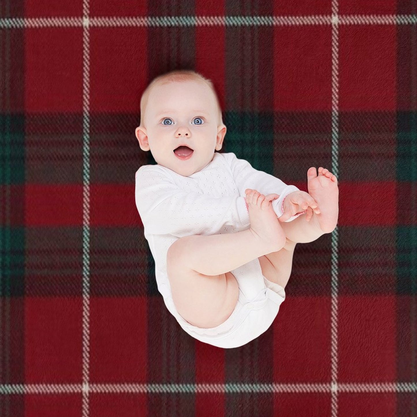Stuart Of Bute Scottish Tartan Throw Blanket