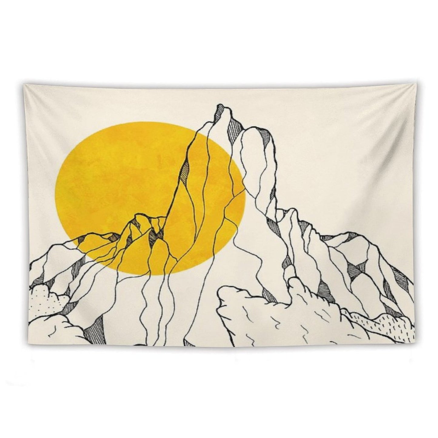 The Peak And The Waves Tapestry