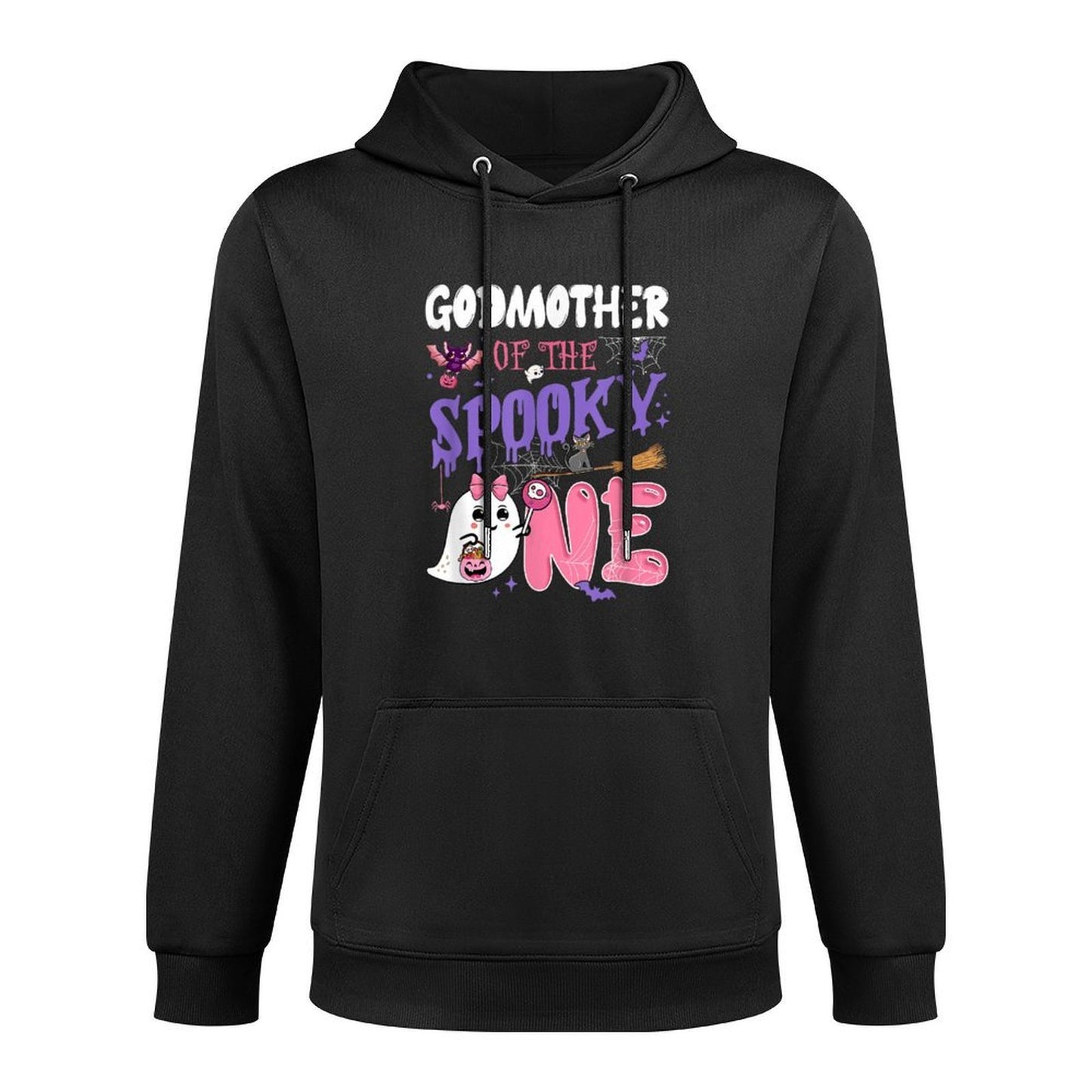 Godmother Of The Spooky One 1St Birthday Girl Halloween Relaxed Fit Hoodie