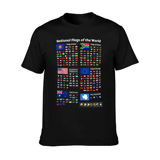 Flags of The Countries of The World International Gift T-Shirt