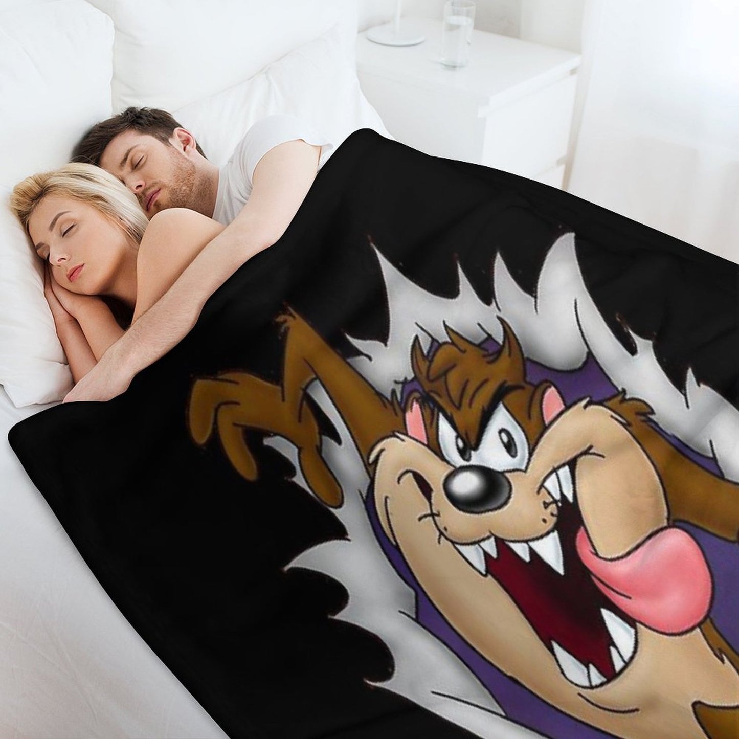Tasmanian Devil Throw Blanket