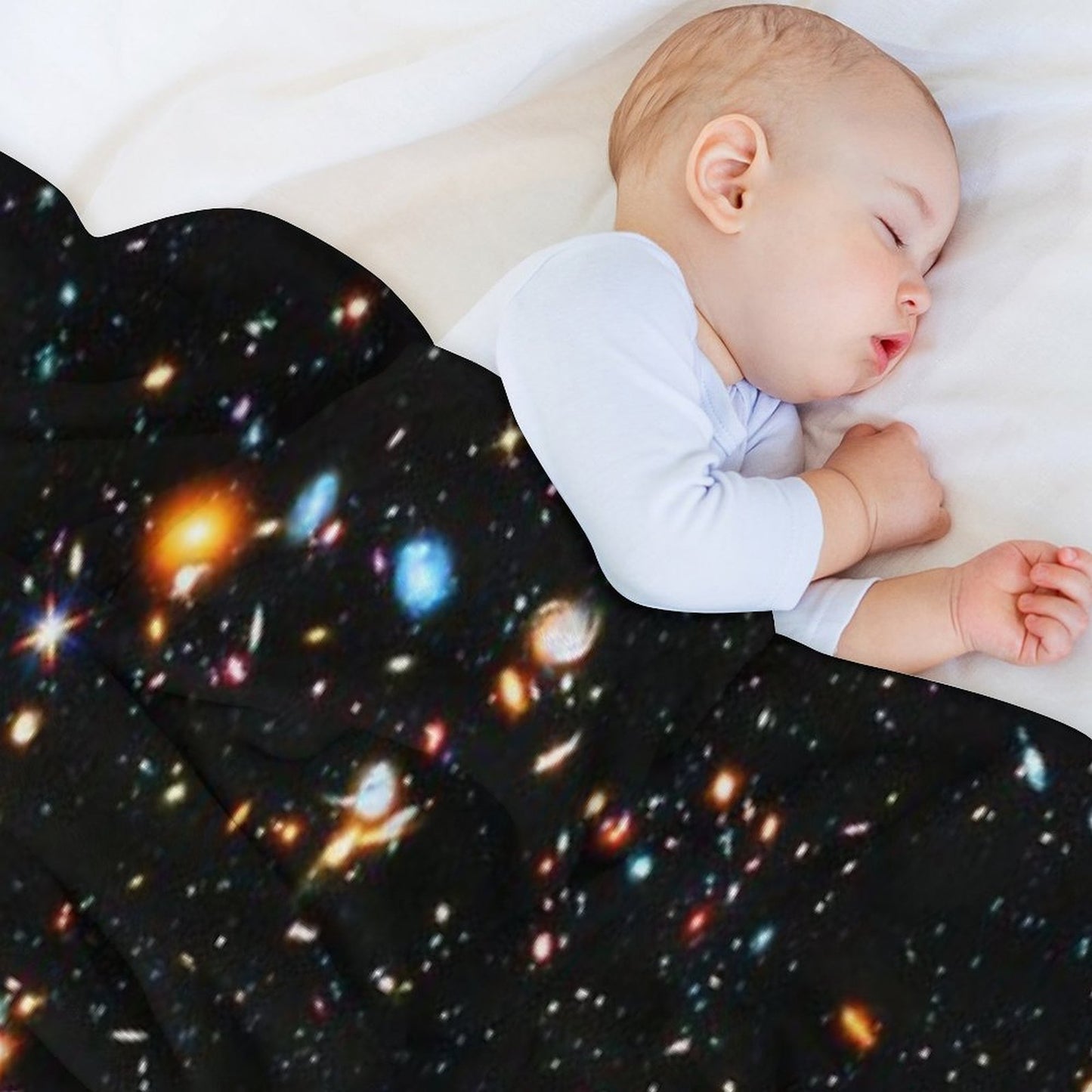 Hubble Extreme Deep Field Throw Blanket