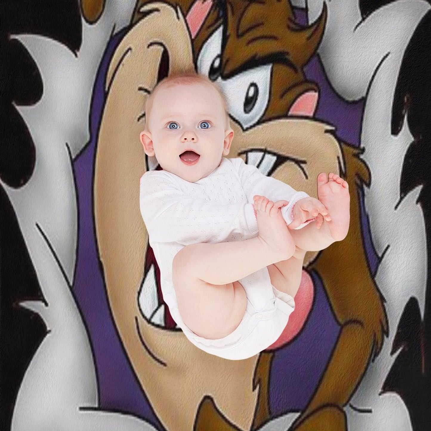 Tasmanian Devil Throw Blanket