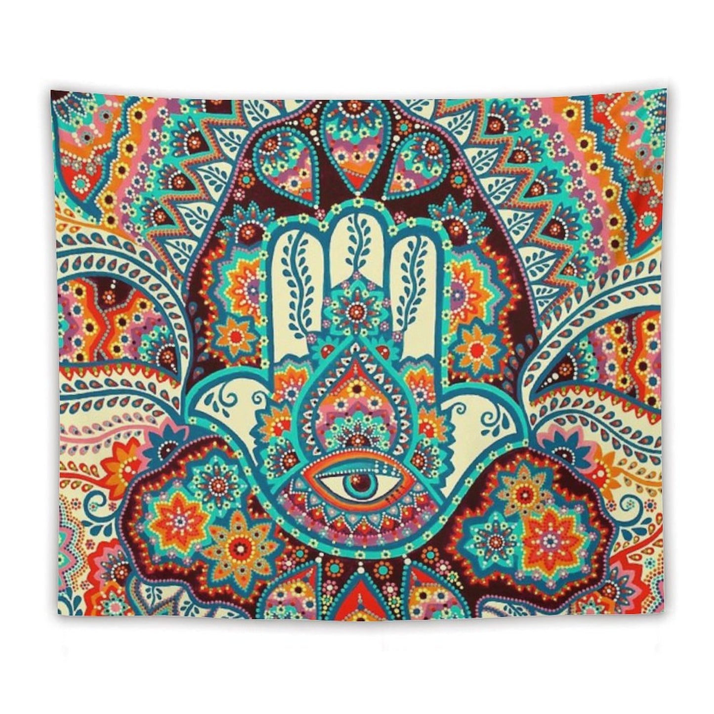 Hamsa Hand Tapestry
