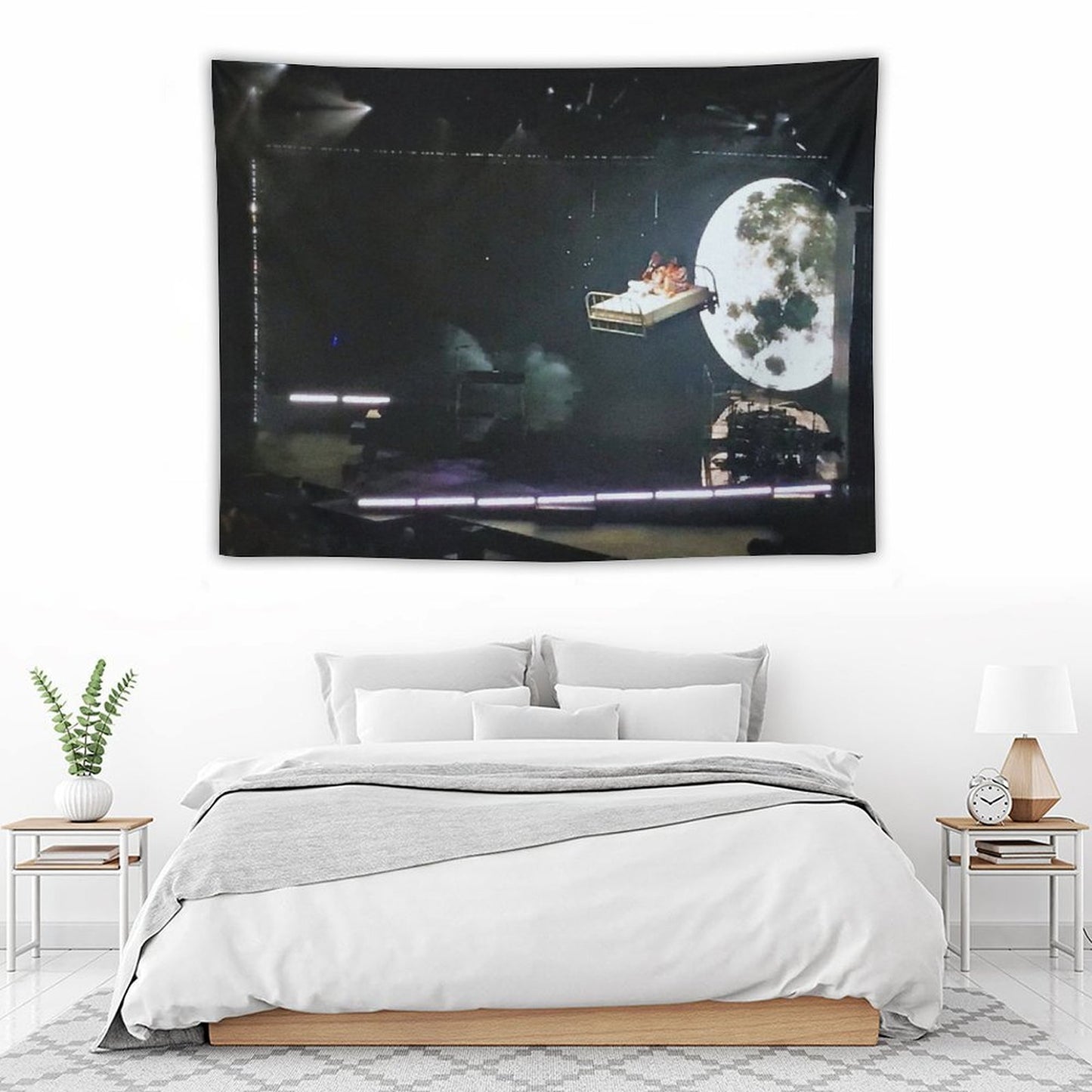 Billie Eilish Live Concert Tapestry