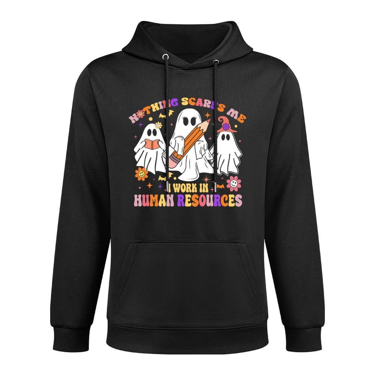 Nothing Scares Me Human Resources - HR Manager Halloween Machine Washable Hoodie