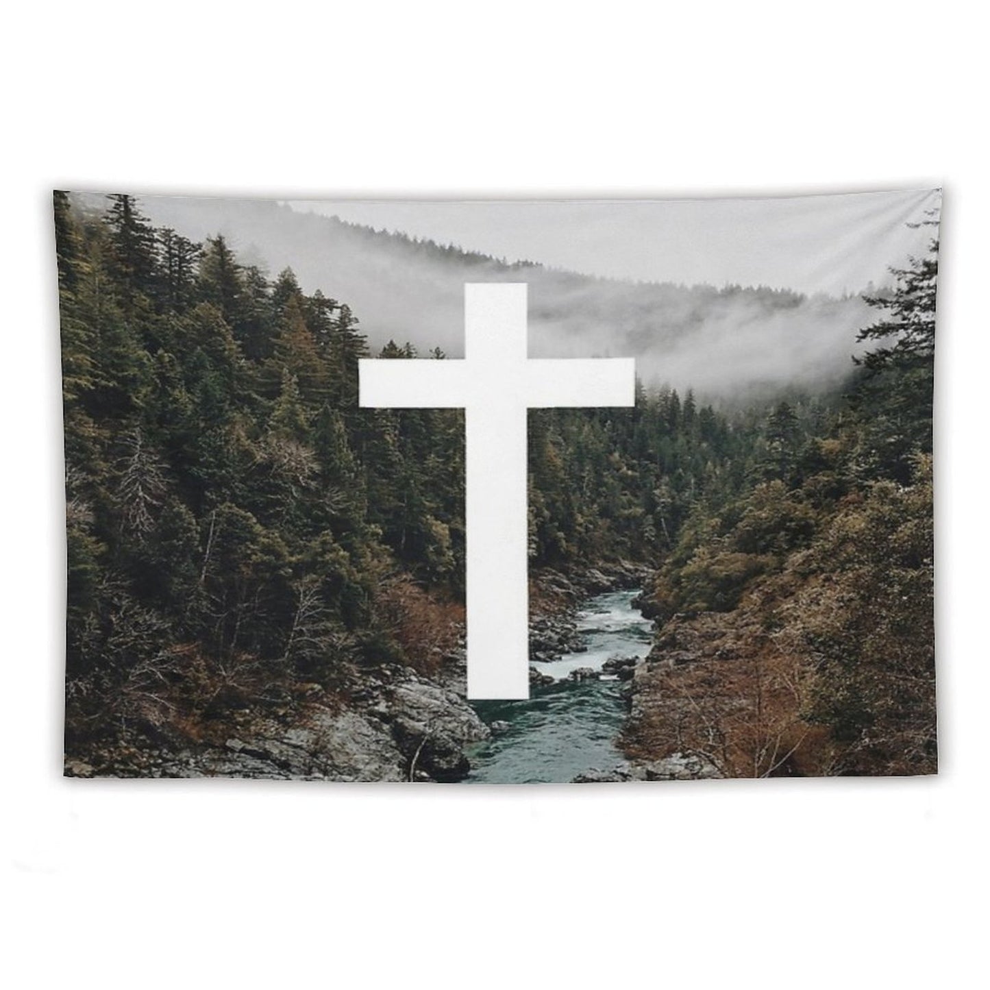 Christian Cross Tapestry