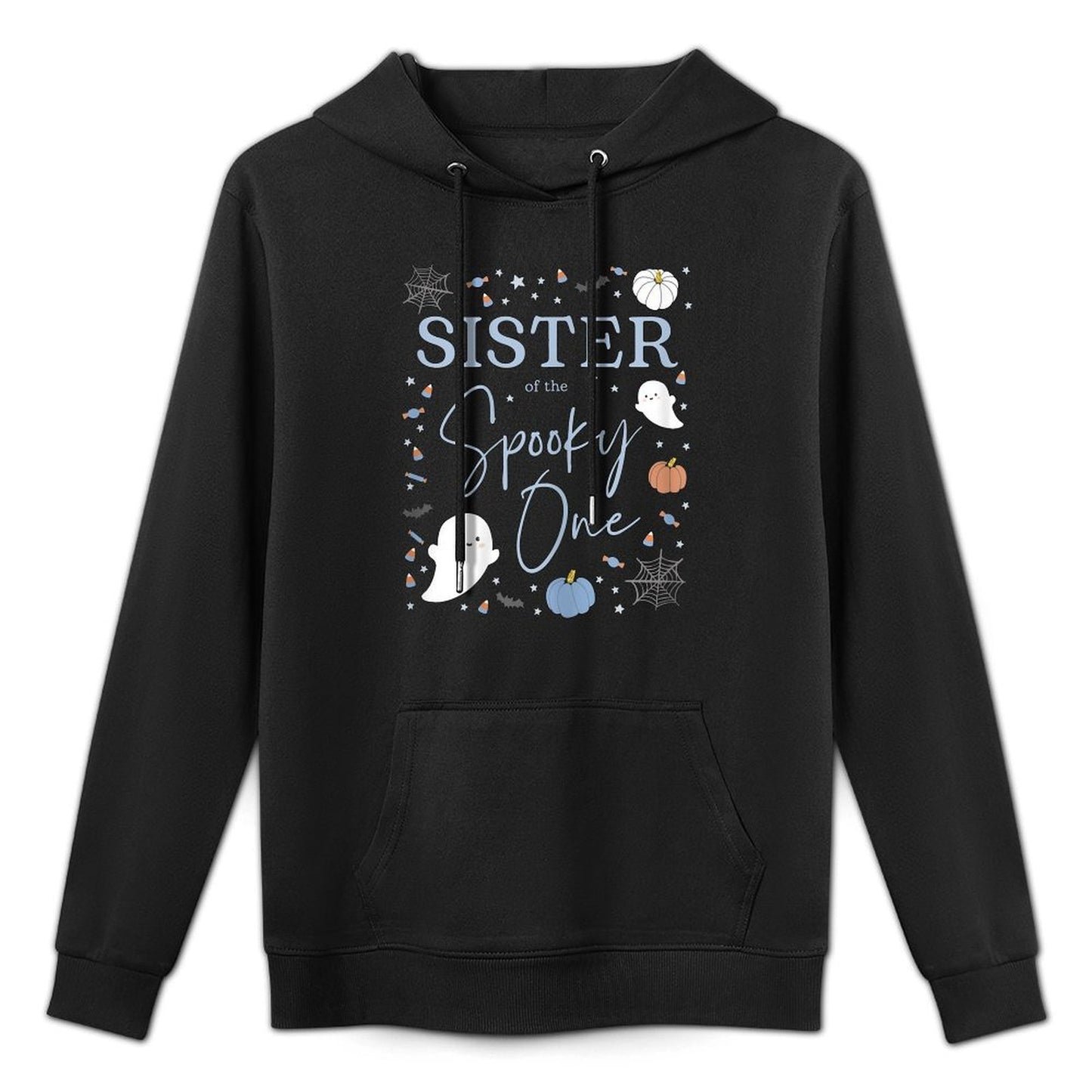 Sister of The Spooky One First Birthday Boy 1st Halloween Shrink-Resistant Hoodie
