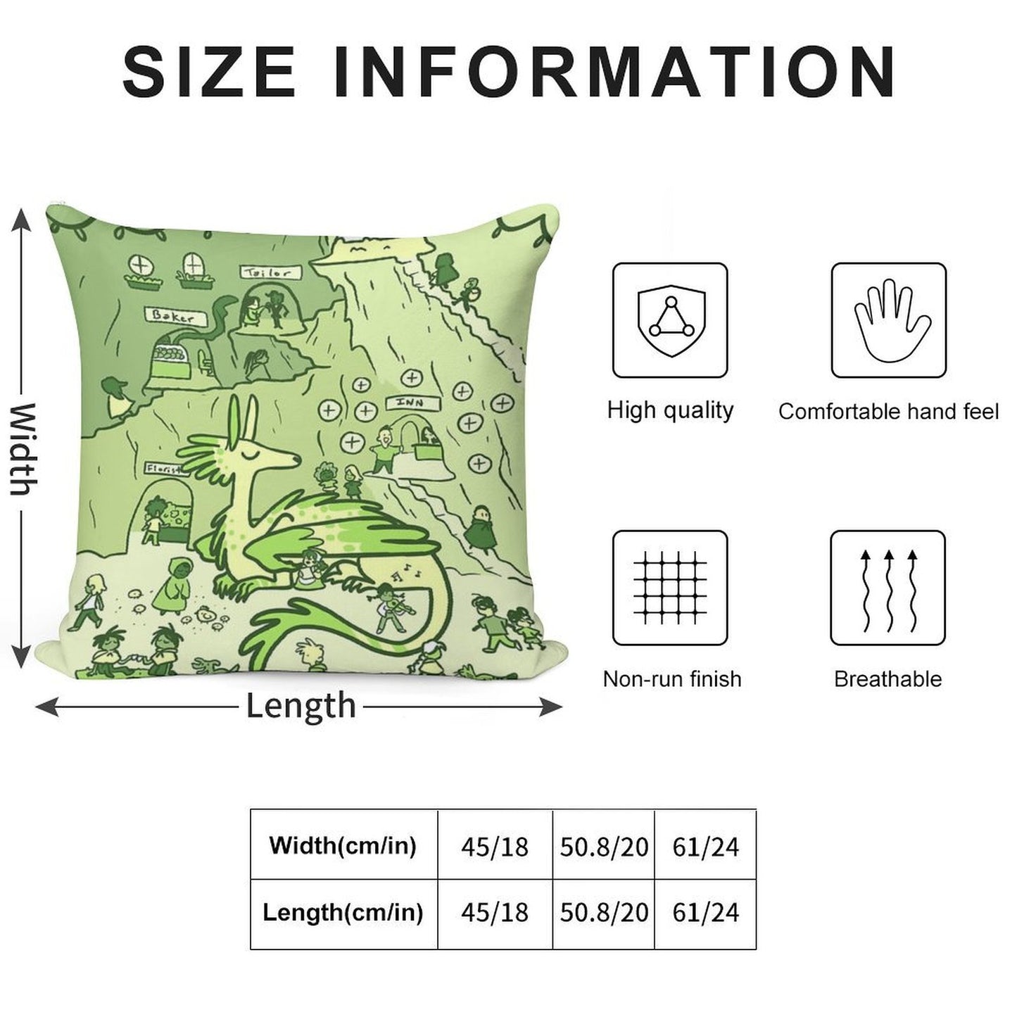 The Hoard Soft Luxury Feel Throw Pillow