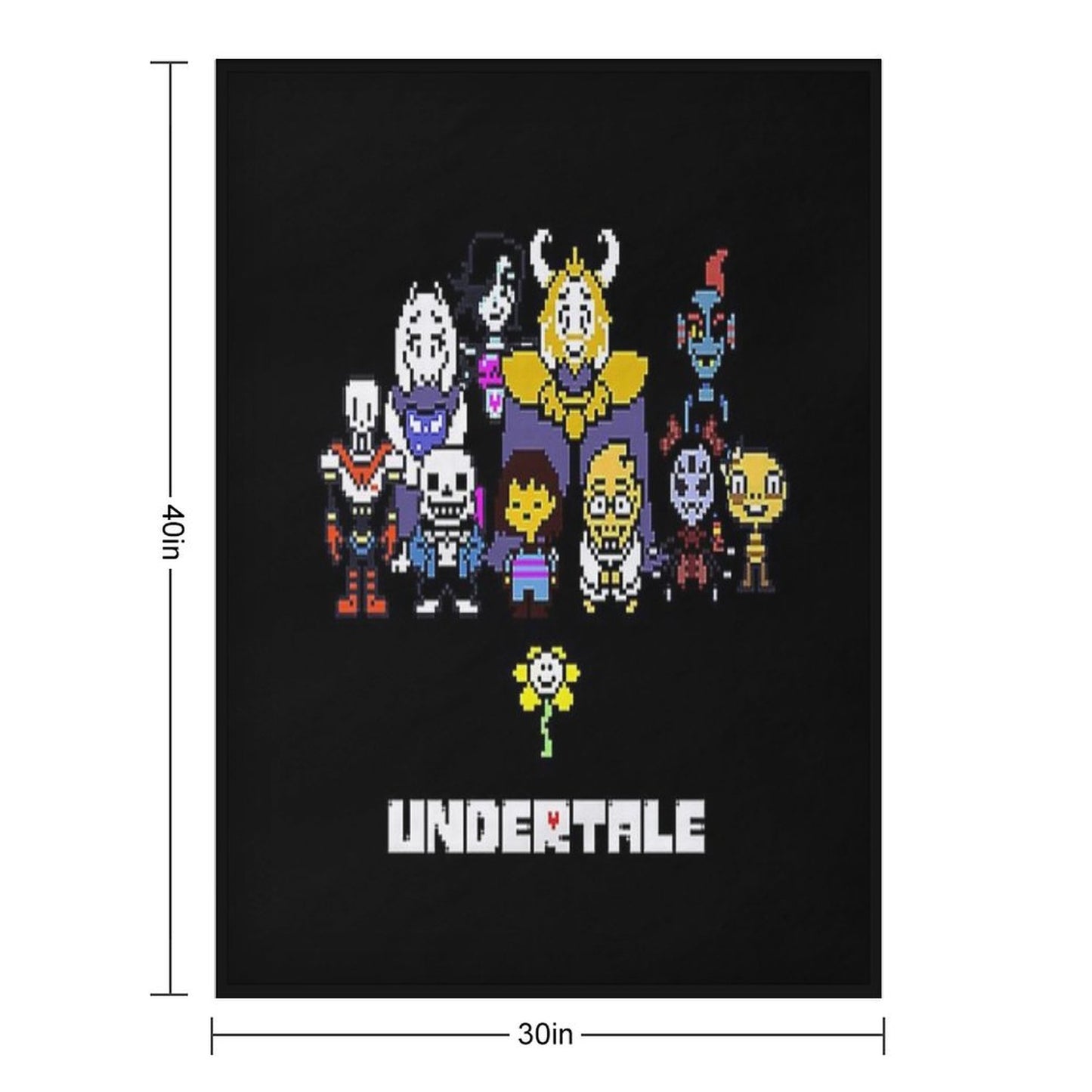 Undertale Throw Blanket