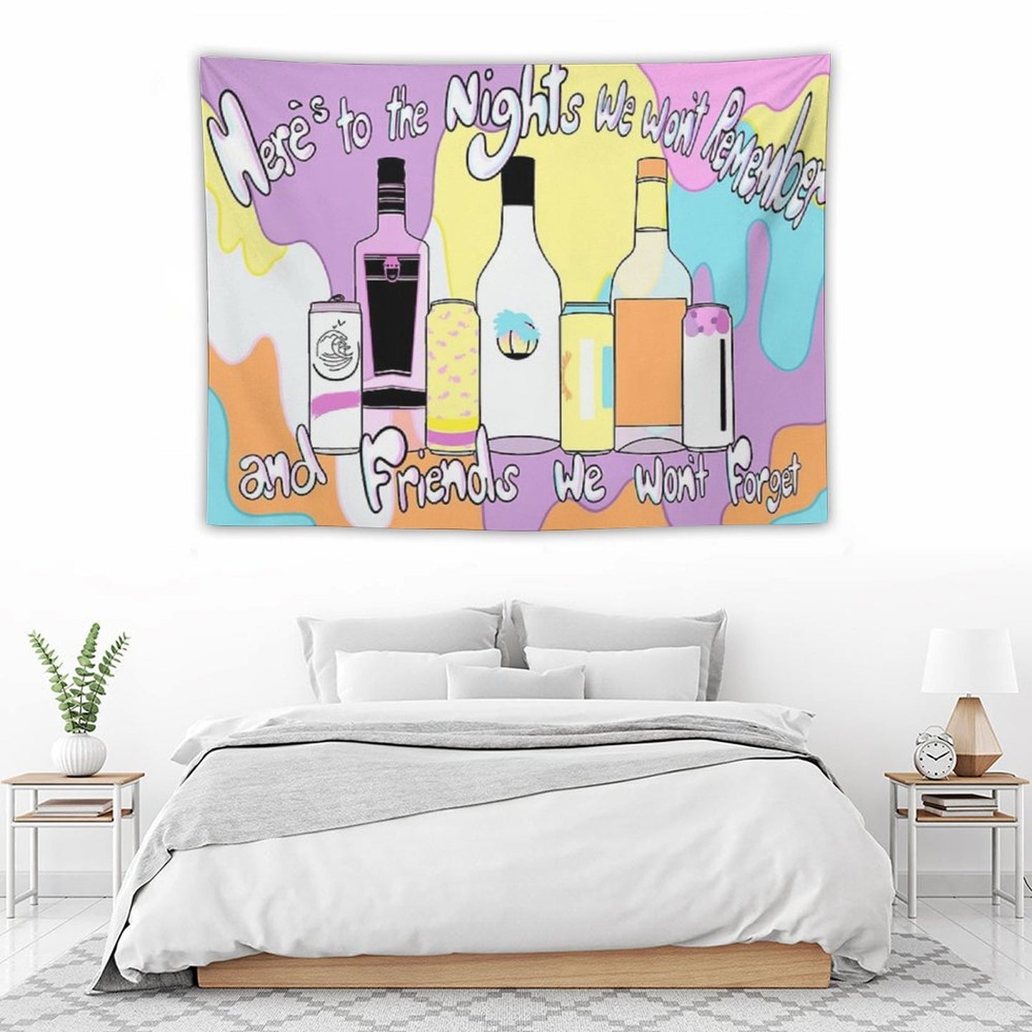Nights We Won’t Remember And Friends We Won’t Forget Tapestry