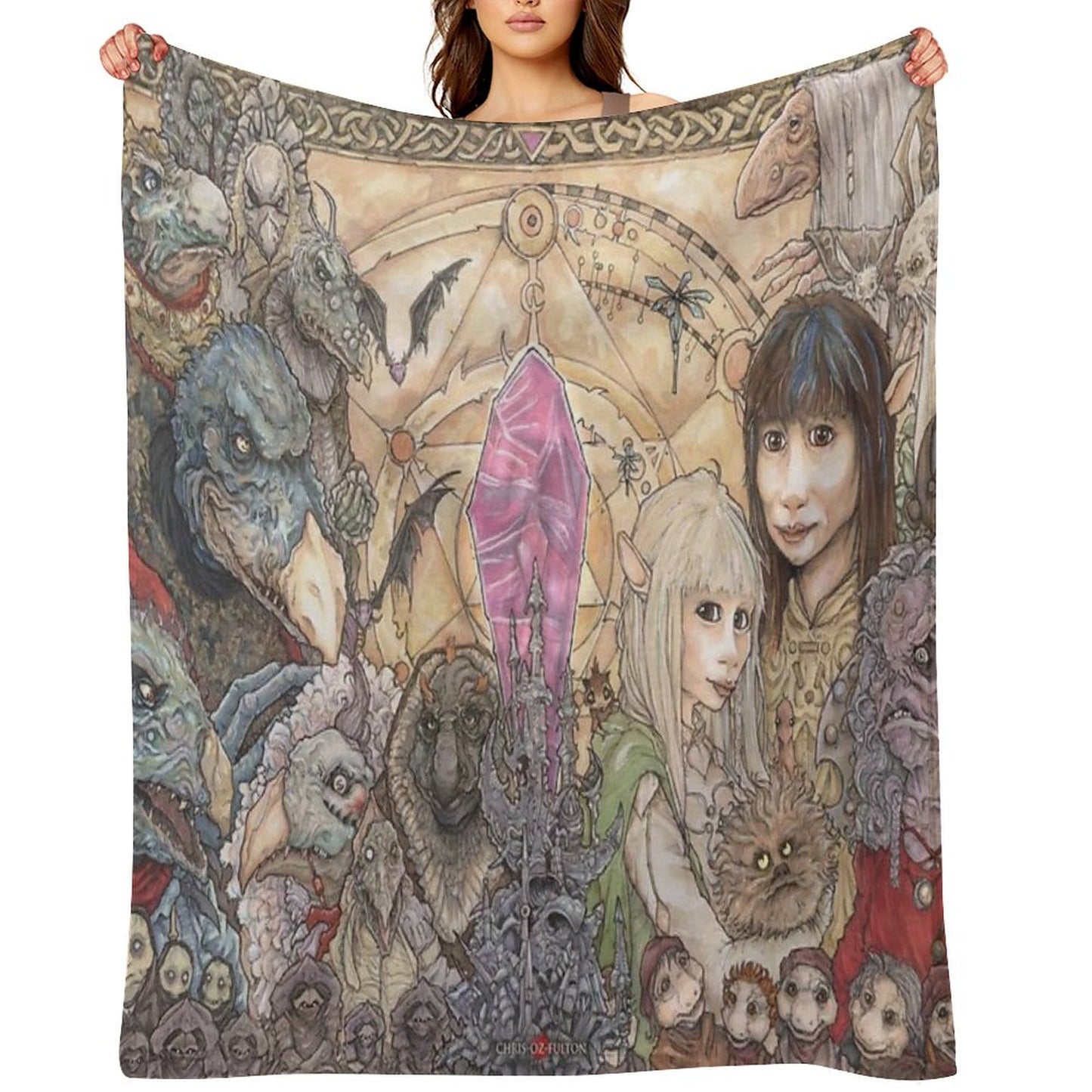 The Dark Crystal Throw Blanket