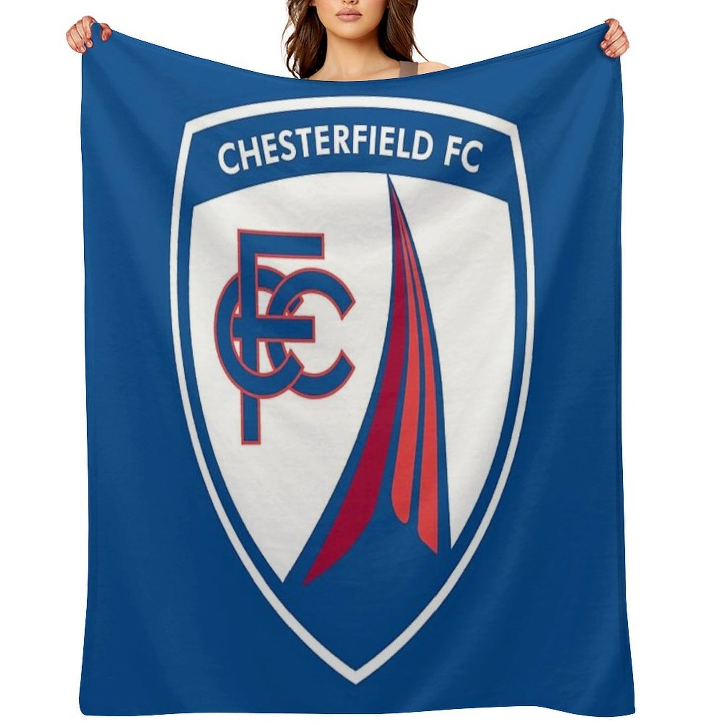 Chesterfield FC Fan Art Non-League Football Phone Case & Gifts Throw Blanket