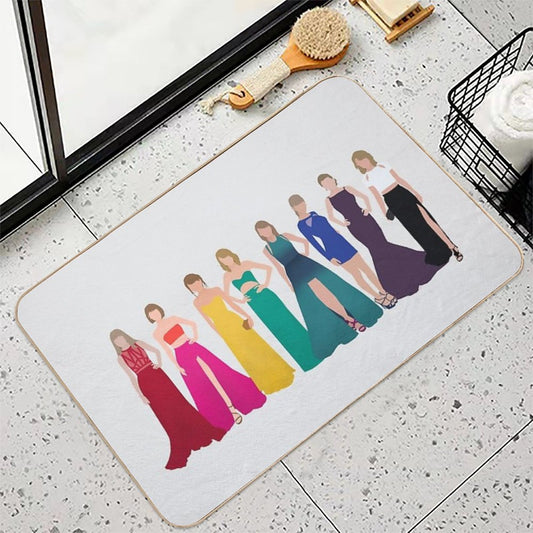 Taylor Swift Carpet Looks Bath Mat