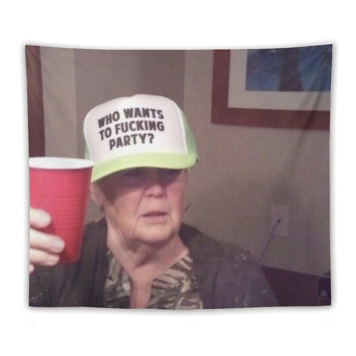 Who Wants to Fucking Party Tapestry