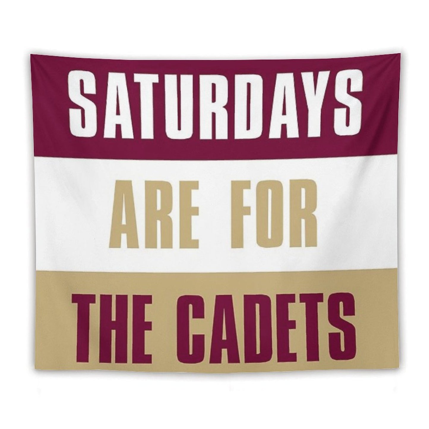 Saturdays Are for The Cadets, Norwich University – The Military College of Vermont Tapestry