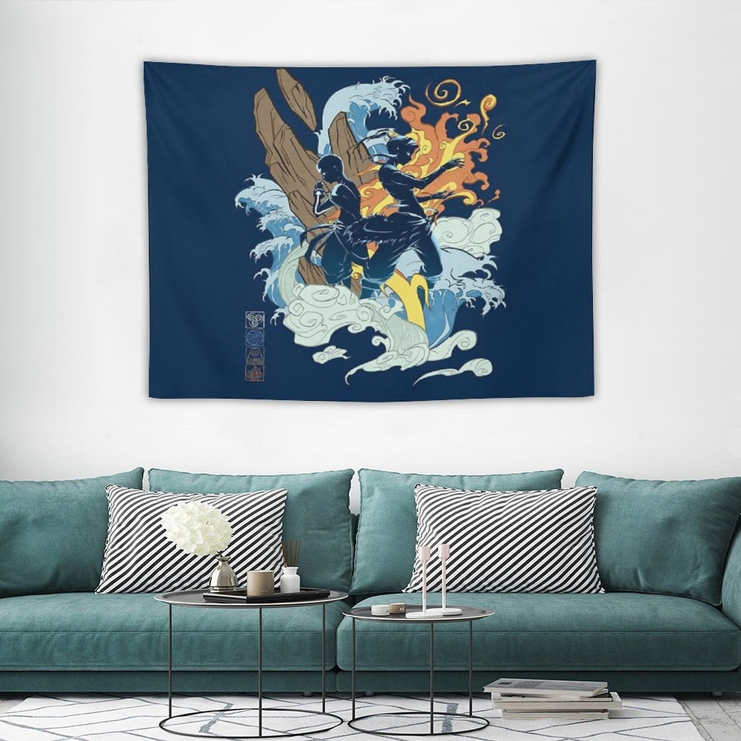 Two Avatars Tapestry